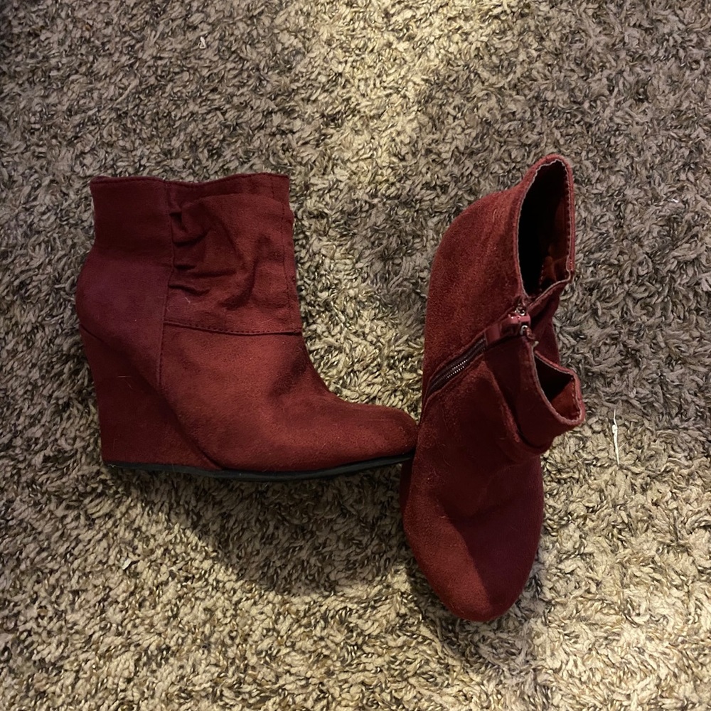 Wedge booties!